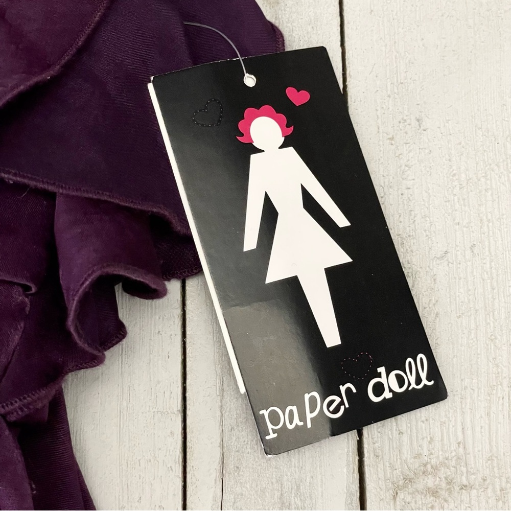 PAPER DOLL Ruffle Pleat Ballon Dress - Picture 7 of 8